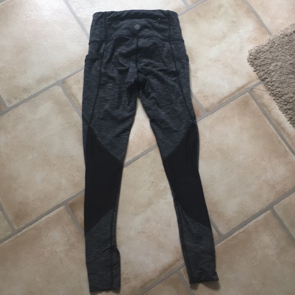 gray and black athleta leggings - Picture 2 of 4